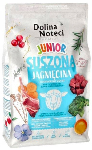  Dolina Noteci Premium junior jagnjetina suha hrana za pse 4 kg