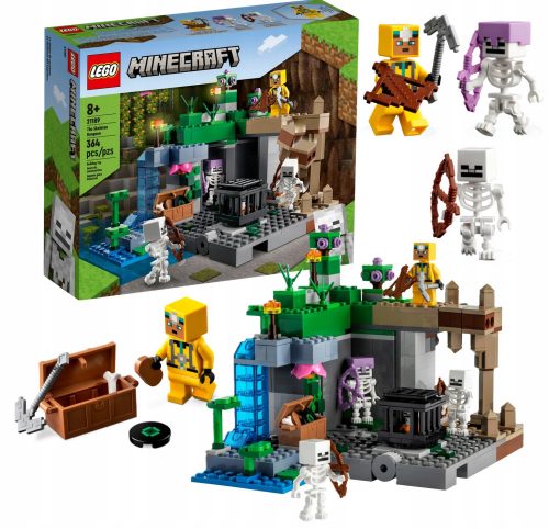  LEGO City 21495 MINECRAFT SKELETON DUNGEON CAVE ZOMBIE SKELETONS KOMPLET LEGO BRICK