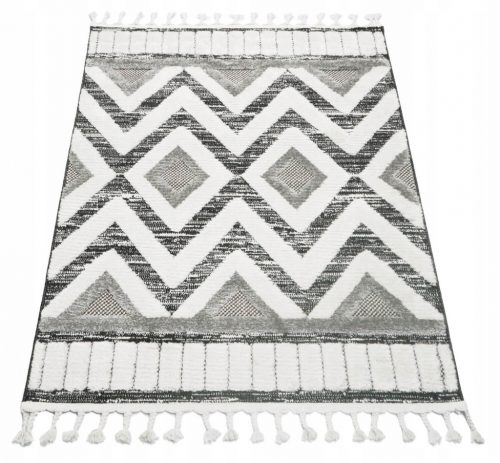  BOHO PREPROGA SHAGGY ZA DNEVNO SOBO SPALNICA SOFT PAR Z RESAMI 60x100 CM