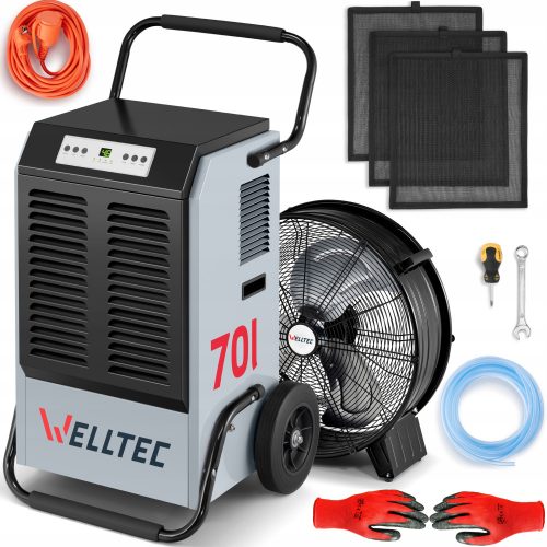  Welltec DHX70 razvlaževalec zraka 920 W 70 l/24 h