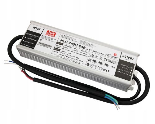  HLG-240H-24B LED napajalnik 240W 24V 10A