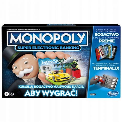  Namizna igra Hasbro Monopoly Super Electronic Banking