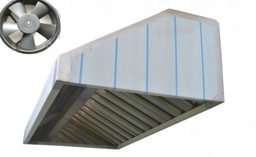  Gostinska napa 100x70x40 Filtri Ventilator Novo