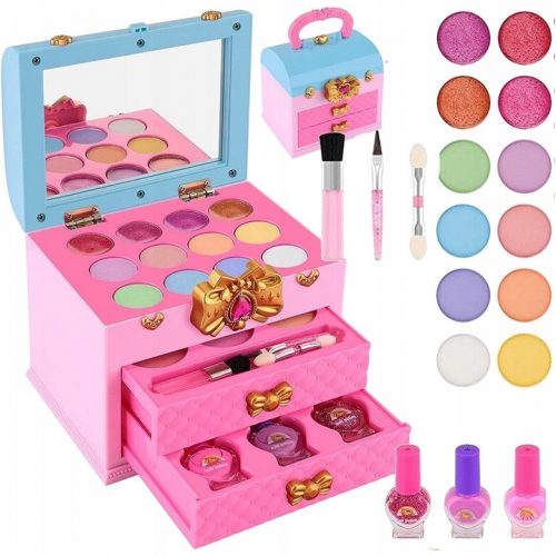  ŠKATLA ZA NOHTE KOZMETIKA MAKEUP SET LIČIL ZA DEKLICE DARILO