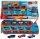  Dirkalni transporter Mattel Hot Wheels City racetrack 2v1 + igre na prostem z otrokom AA