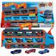  Dirkalni transporter Mattel Hot Wheels City racetrack 2v1 + igre na prostem z otrokom AA