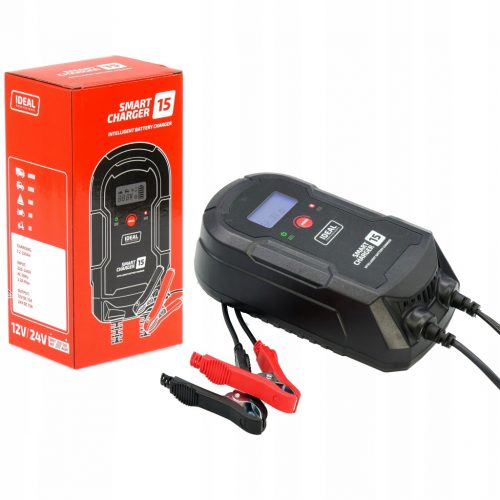  Avtomatski polnilec SMART CHARGER 15 LCD IDEAL 15A