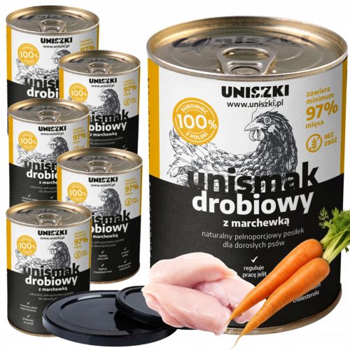  UNISZKI mokra hrana za perutnino 5,1 kg