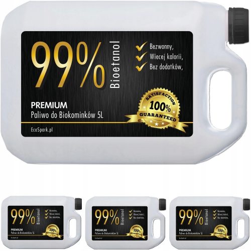 Bioetanol 99% za Biokamin 20L, PREMIUM Biogorivo