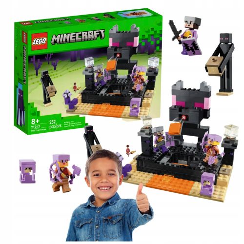  LEGO Minecraft 21242472 LEGO MINECRAFT SET ARENA ENDU ENDER ZMAJ ENDERMAN ZA OTROKE