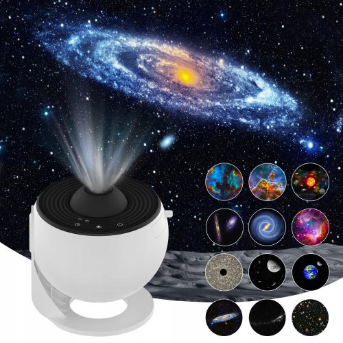  GALAXY NIGHT LIGHT PROJECTOR UNIVERSE NIGHT SKY SILENT PARTY LUČ ZA SPALNICO