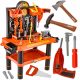  BIG SET Delavnica za otroke Toy Tools Miza z orodjem