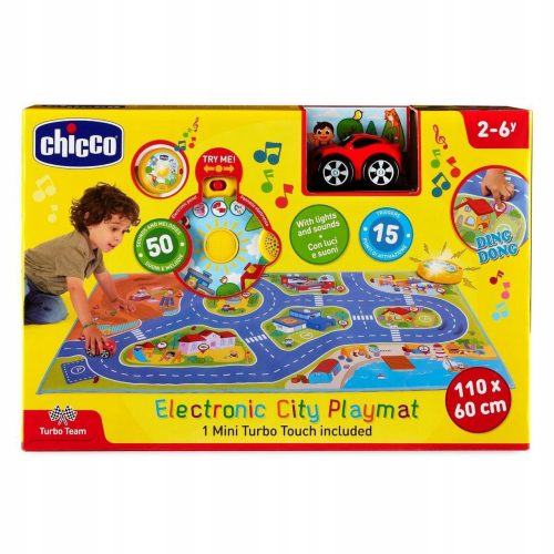  Chicco Electronic Mat City + Car Turbo Touch 97000