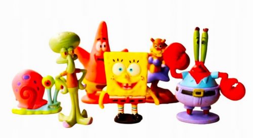  SPONGEBOB SET 6 FIGURIC BOB SQUAREPORTS