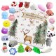  Kinder adventni koledar CHILDREN 24 GNIOTKI SQUISHY SQU