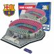  3D PUZZLE FC BARCELONA NOGOMETNI STADION CAMP NOU LA LIGA MESSI VELIKA 69 kos.