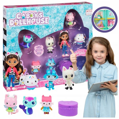 Komplet figur Spin Master Gabby's Dollhouse Deluxe 7 kosov.