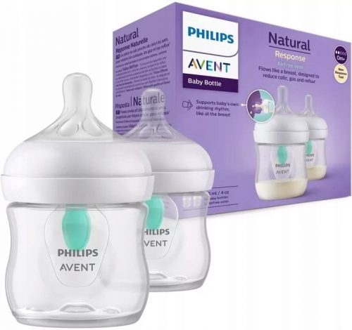  Stekleničke Philips Avent SCY670/02 Natural Response AirFree 2x125 ml