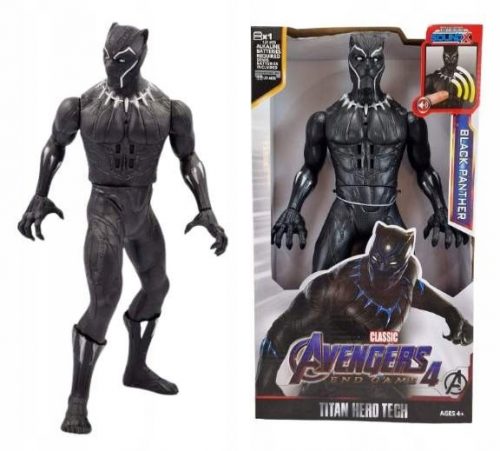  BLACK PANTHER AVENGERS VELIKA PREMIČNA FIGURICA ZVOK