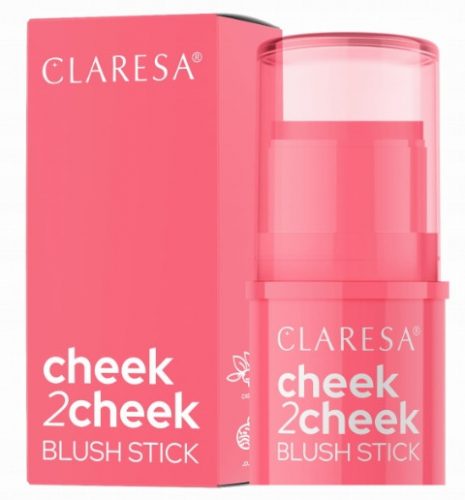  CLARESA CHEEK 2 CHEEK CREAMY PINK STICK 02 NEON CORAL