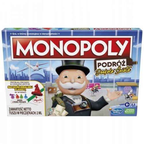  Družabna igra Hasbro Monopoly Trip Around the World