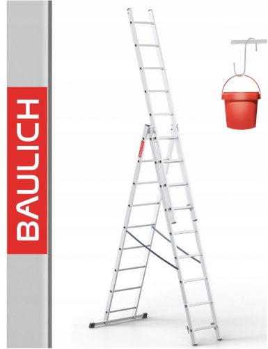 Baulich lestev 5,72 m aluminij 3 x 10 do 150 kg