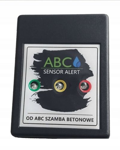 ABC poplavni senzor, betonske greznice, žični zvočni alarm, svetlobni alarm