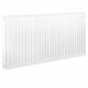 Idmar Group 999 W jekleni panelni radiator, bel 1200 x 600 x 75 mm - stranski ali spodnji priključek