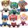  PAW PATROL WOLVS MOVIE SET 6 MASKOT CELOTNA PAW PATROL TEAM