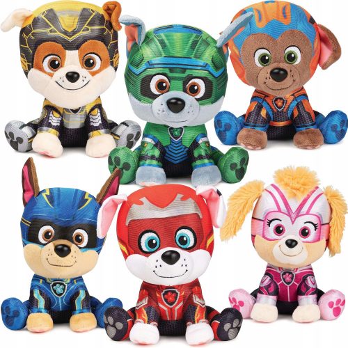  PAW PATROL WOLVS MOVIE SET 6 MASKOT CELOTNA PAW PATROL TEAM