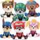  PAW PATROL WOLVS MOVIE SET 6 MASKOT CELOTNA PAW PATROL TEAM