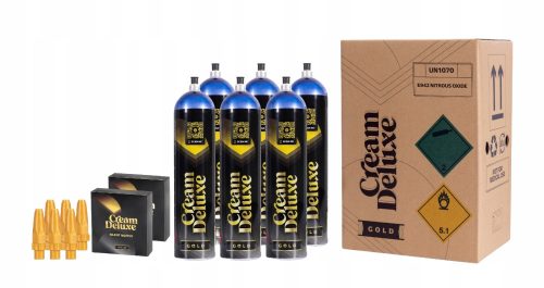  Cream Deluxe Gold 640g Kremni polnilec Six pack