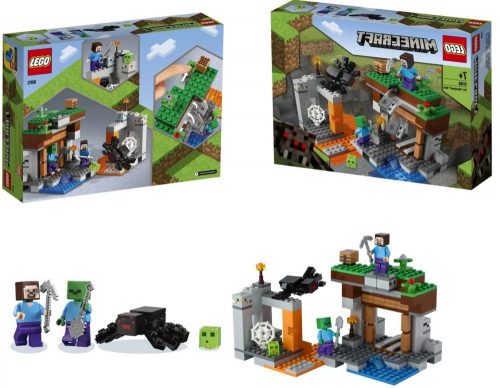  LEGO Minecraft 3456345 SUPER DARILO Minecraft Bricks Abandoned Mine POPOLNO DARILO