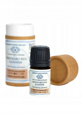 Spikenard Essential Oil iz Indije 100% naravno 5 ml v dekorativni tubi