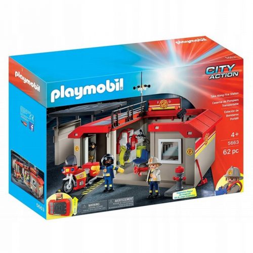  Prenosna gasilska postaja Playmobil 5663