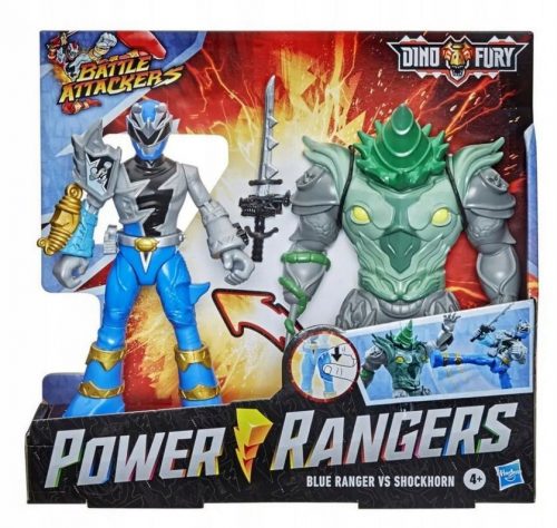  POWER RANGERS DINO 2x FIGURICA PREMIČNEGA ŠOKROGA