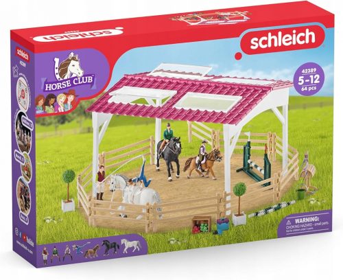  Schleich 42389 Šola jahanja z džokeji in konji