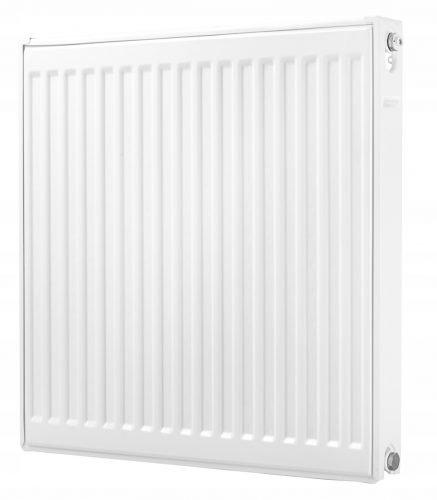 Demrad FIX 570 W jekleni panelni radiator bel 400 x 500 x 100 mm - stranski ali spodnji priključek