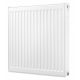 Demrad FIX 570 W jekleni panelni radiator bel 400 x 500 x 100 mm - stranski ali spodnji priključek