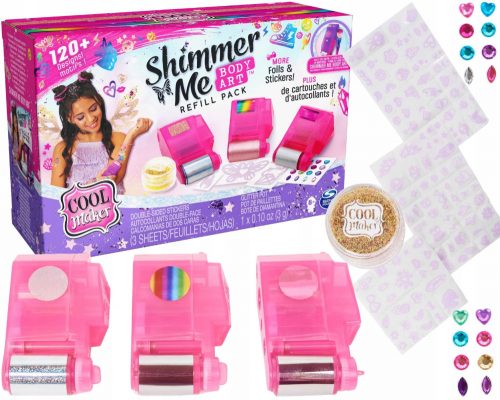  Komplet za polnjenje Cool Maker Shimmer Me Body Art