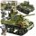  Blocks AMERICAN Tank M3/M5 Stuart US Army Military 2 FIGURICE 344 Ele