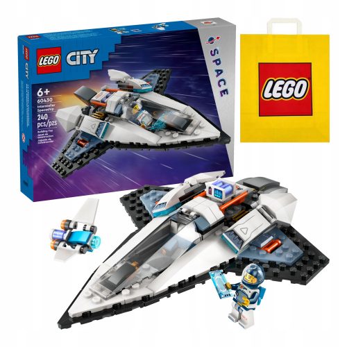  LEGO City 60430 Medzvezdna vesoljska ladja + VP papirnata vrečka LEGO 6315792 Srednja