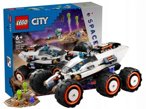  LEGO City 60431 Space Rover in preučevanje življenja v vesolju