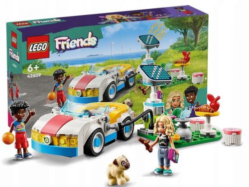  LEGO Friends 42609 Električni avtomobil in polnilna postaja