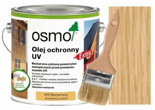 Osmo UV zaščitno olje, brezbarvno, 3 l