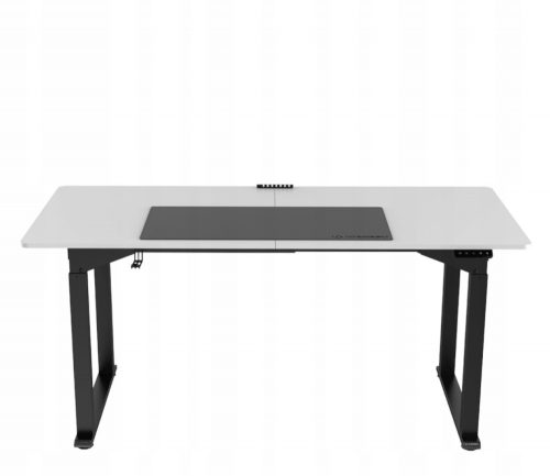  Pravokotna pisalna miza Ultradesk 160 x 75 x 116 cm bela, črna