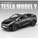  Tesla Model Y 1:24 LED lučka za odpiranje vrat, kovina