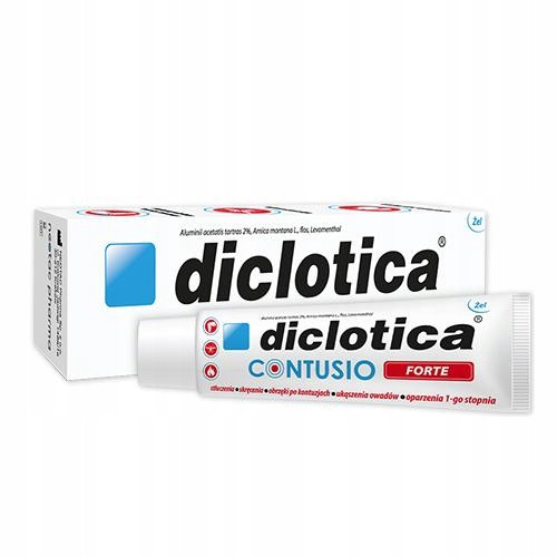  DICLOTICA CONTUSIO FORTE GEL PROTI BOLEČINAM, OTEKINAM, ODRICINAM, UGRIZOM 75 g