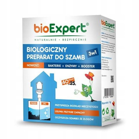  Biološki pripravek za greznice Bio+ 1kg Bioexpert