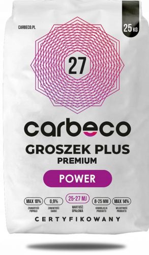  CARBECO PREMIUM carbon - PEAS PLUS POWER 27 MJ - 1 tona